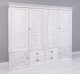 Cabinet with 4 + 2 doors, 4 drawers