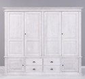 Cabinet with 4 + 2 doors, 4 drawers