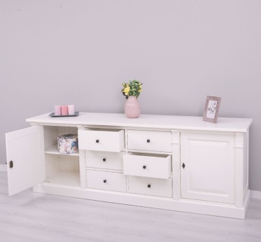 Buffet with 2 doors, 6 drawers, BAS, Directoire Collection