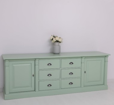 Buffet with 2 doors, 6 drawers, BAS, Directoire Collection