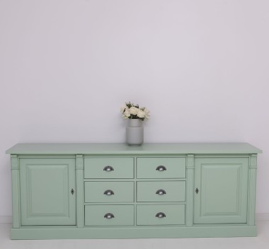 Buffet with 2 doors, 6 drawers, BAS, Directoire Collection