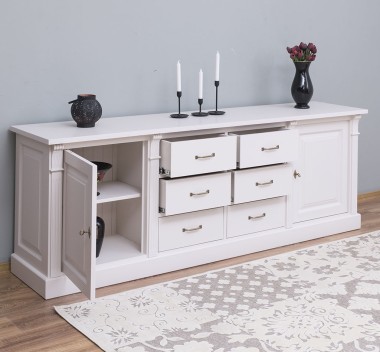 Buffet with 2 doors, 6 drawers, BAS, Directoire Collection