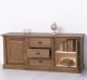 Buffet with 2 doors, 3 drawers, BAS, Directoire Collection