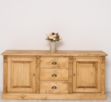 Buffet with 2 doors, 3 drawers, BAS, Directoire Collection