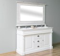 Bathroom cabinet for 2 sink, ornate - sink are not included in the price