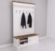 Large hanger with 2 doors - Top_P064 - Corp_P039 - Cornice_P064 - Double Color