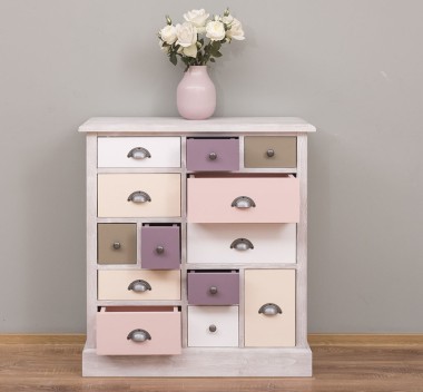 Chest of drawers with 13 drawers