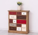 Chest of drawers with 13 drawers