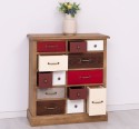 Chest of drawers with 13 drawers