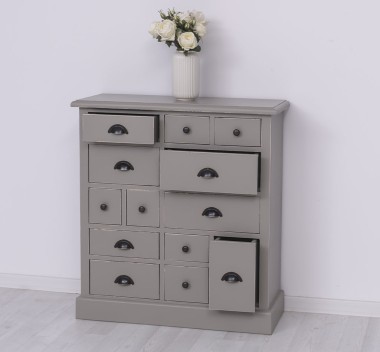 Chest of drawers with 13 drawers