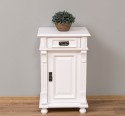 bedside cabinet with one door and one drawer, 50 x 40 x 80 cm, MDF