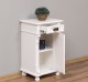 bedside cabinet with one door and one drawer, 50 x 40 x 80 cm, MDF