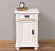 bedside cabinet with one door and one drawer, 50 x 40 x 80 cm, MDF