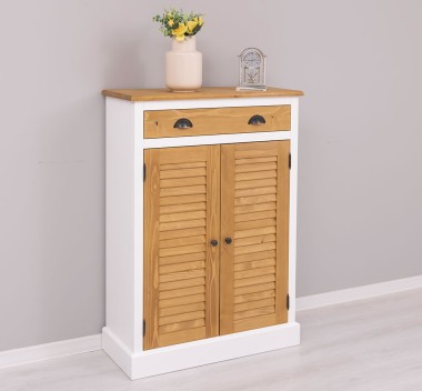 Chest of 2 doors and 1 drawer, Shutter Collection