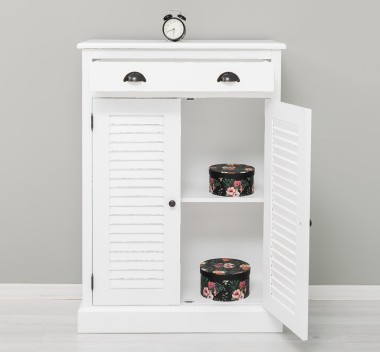 Chest of 2 doors and 1 drawer, Shutter Collection