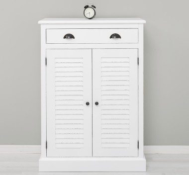 Chest of 2 doors and 1 drawer, Shutter Collection