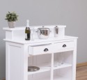 Bar with 2 drawers, 2 open compartments