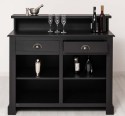 Bar with 2 drawers, 2 open compartments