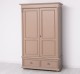 Wardrobe with 2 doors and 2 drawers