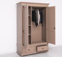 Wardrobe with 2 doors and 2 drawers