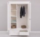 Wardrobe with 2 doors and 2 drawers