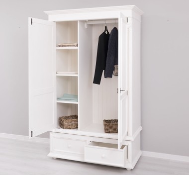 Wardrobe with 2 doors and 2 drawers