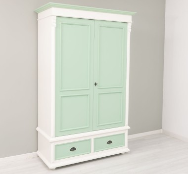 Wardrobe with 2 doors and 2 drawers