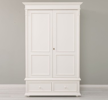 Wardrobe with 2 doors and 2 drawers