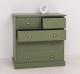 Chest of drawers with 2 narrow drawers + 3 wide drawers