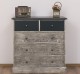 Chest of drawers with 2 narrow drawers + 3 wide drawers