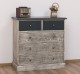 Chest of drawers with 2 narrow drawers + 3 wide drawers