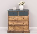 Chest of drawers with 2 narrow drawers + 3 wide drawers