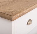 Chest of drawers with 2 narrow drawers + 3 wide drawers