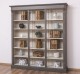 Triple Bookcase, Directoire Collection