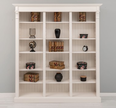 Triple Bookcase, Directoire Collection