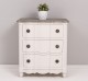 Galbee chest of drawers with 3 drawers