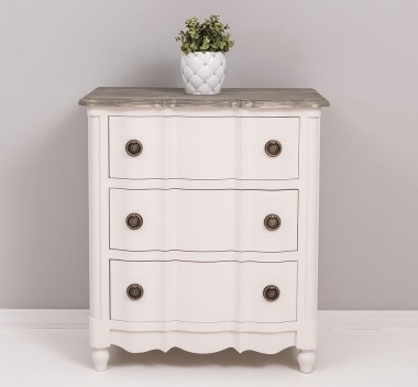 Galbee chest of drawers with 3 drawers