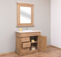 Ornamental bathroom cabinet for sink with 3 drawers and 1 door - sink is not included in the price