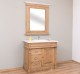 Ornamental bathroom cabinet for sink with 3 drawers and 1 door - sink is not included in the price