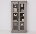 Glass display case, 2 doors with Cremone