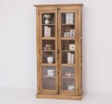 Glass display case, 2 doors with Cremone