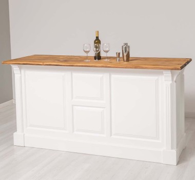 Counter with 2 doors and 1 shelf