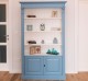 Bookcase with 2 doors, open shelf, Directoire Collection