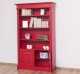 Bookcase with 2 doors, open shelf, Directoire Collection