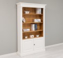 Bookcase with 2 doors, open shelf, Directoire Collection