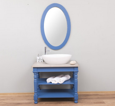 Bathroom cabinet for sink and mirror - the sink is included in the price