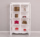 2-door display cabinet "Chic" - Color_P030++P004A - DOUBLE LAYER ANTIC