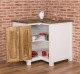 Corner furniture for kitchen 98x98x90cm