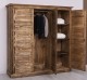 3-door wardrobe, Shutter Collection