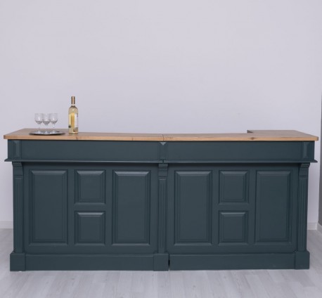 Bar furniture L + R, top oak - Color Top_P061 - Color Corp_P087 - DOUBLE COLORED